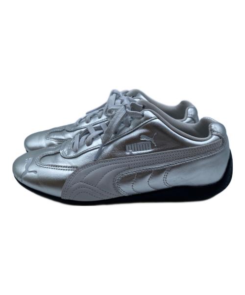 PUMA（プーマ）PUMA (プーマ) ウィメンズ スピードキャット シルバー シルバー サイズ:24cmの古着・服飾アイテム