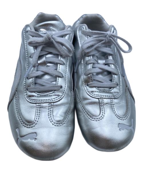 PUMA（プーマ）PUMA (プーマ) ウィメンズ スピードキャット シルバー シルバー サイズ:24cmの古着・服飾アイテム
