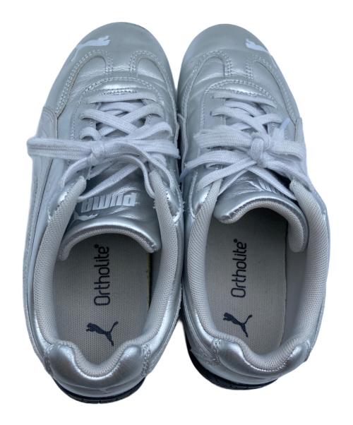 PUMA（プーマ）PUMA (プーマ) ウィメンズ スピードキャット シルバー シルバー サイズ:24cmの古着・服飾アイテム