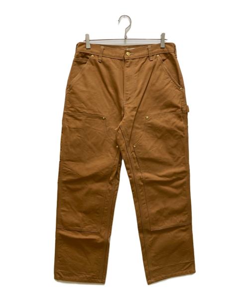 CarHartt（カーハート）CarHartt (カーハート) ダブルニーダックペインターパンツ ブラウン サイズ:32×30の古着・服飾アイテム