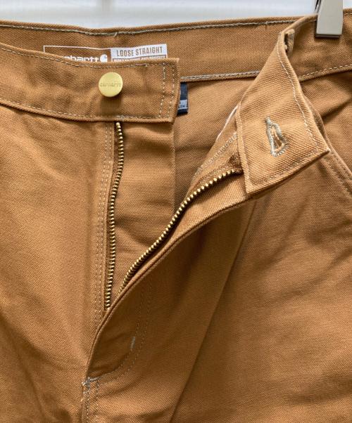 CarHartt（カーハート）CarHartt (カーハート) ダブルニーダックペインターパンツ ブラウン サイズ:32×30の古着・服飾アイテム