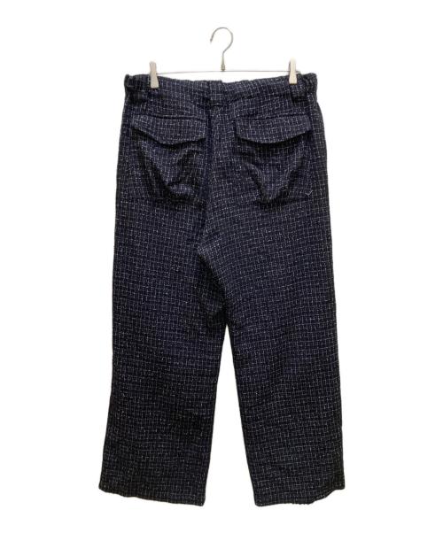 DAIRIKU（ダイリク）DAIRIKU (ダイリク) ツイードポケットカーゴパンツ ネイビー サイズ:29(M)の古着・服飾アイテム