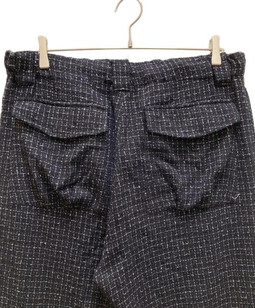 DAIRIKU（ダイリク）DAIRIKU (ダイリク) ツイードポケットカーゴパンツ ネイビー サイズ:29(M)の古着・服飾アイテム
