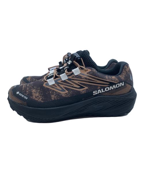 SALOMON（サロモン）SALOMON (サロモン) エアロ フロー グラベル ゴアテックス ブラック×ブラウン サイズ:26.5 未使用品の古着・服飾アイテム