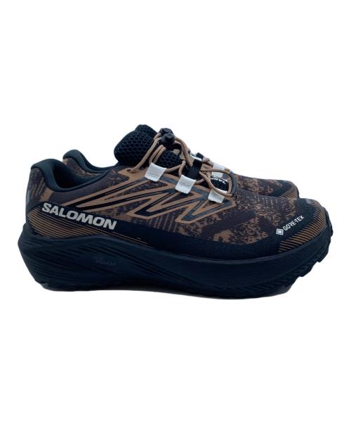SALOMON（サロモン）SALOMON (サロモン) エアロ フロー グラベル ゴアテックス ブラック×ブラウン サイズ:26.5 未使用品の古着・服飾アイテム