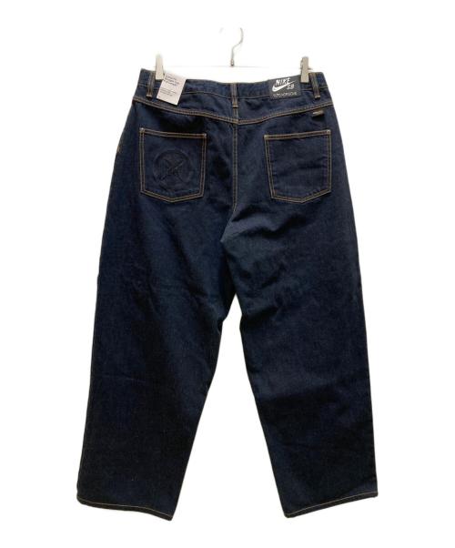 NIKE SB（ナイキエスビー）NIKE SB (ナイキエスビー) Yuto Horigome (堀米 雄斗) ルーズフィット バギー デニムパンツ インディゴ サイズ:32 未使用品の古着・服飾アイテム
