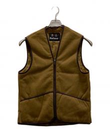 Barbour（バブアー）の古着「ファーライナーベスト」｜ブラウン