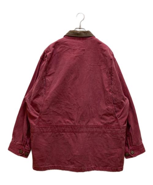 Eddie Bauer（エディーバウアー）Eddie Bauer (エディーバウアー) ハンティングジャケット レッド サイズ:Ｍの古着・服飾アイテム