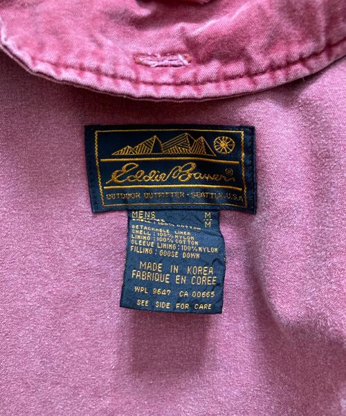 Eddie Bauer（エディーバウアー）Eddie Bauer (エディーバウアー) ハンティングジャケット レッド サイズ:Ｍの古着・服飾アイテム