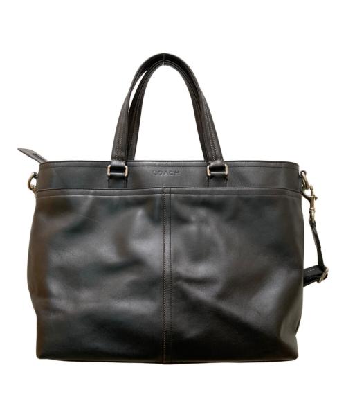 COACH（コーチ）COACH (コーチ) レキシントン レザー ビジネス トート ブラックの古着・服飾アイテム