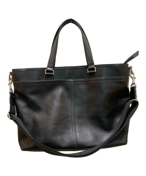 COACH（コーチ）COACH (コーチ) レキシントン レザー ビジネス トート ブラックの古着・服飾アイテム