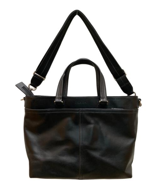 COACH（コーチ）COACH (コーチ) レキシントン レザー ビジネス トート ブラックの古着・服飾アイテム