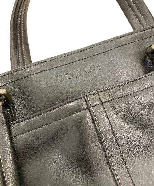 COACH（コーチ）COACH (コーチ) レキシントン レザー ビジネス トート ブラックの古着・服飾アイテム