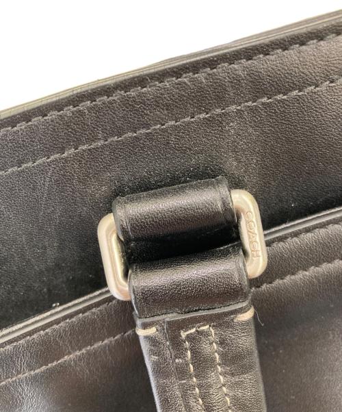 COACH（コーチ）COACH (コーチ) レキシントン レザー ビジネス トート ブラックの古着・服飾アイテム