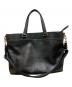 COACH (コーチ) レキシントン レザー ビジネス トート ブラック：14000円