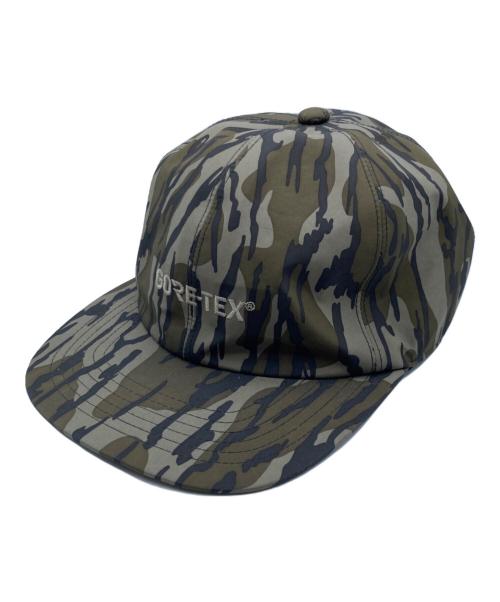 stussy（ステューシー）stussy (ステューシー) ゴアテックスカモフラキャップ グリーンの古着・服飾アイテム