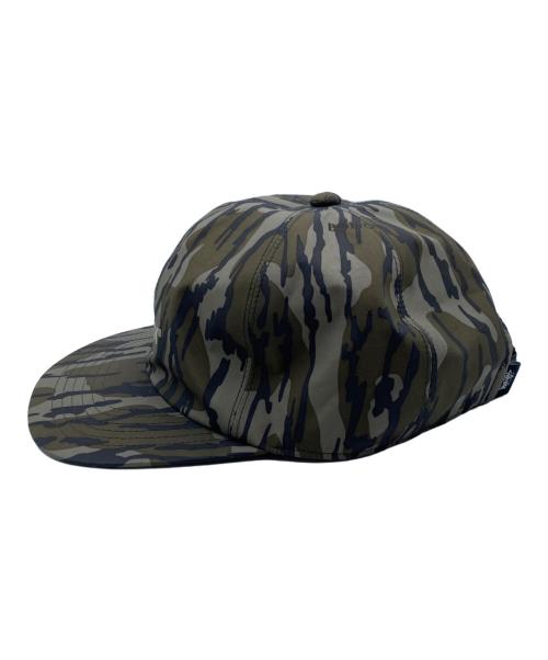 stussy（ステューシー）stussy (ステューシー) ゴアテックスカモフラキャップ グリーンの古着・服飾アイテム