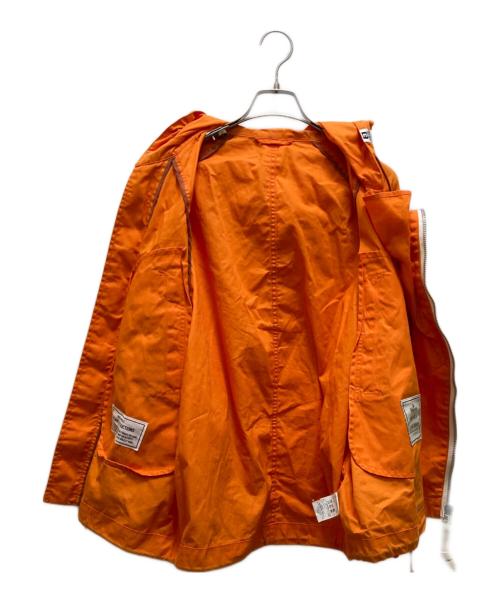 Maison MIHARA YASUHIRO（メゾン ミハラ ヤスヒロ）Maison MIHARA YASUHIRO (メゾン ミハラ ヤスヒロ) フロント レースアップ ミリタリージャケット オレンジ サイズ:44の古着・服飾アイテム
