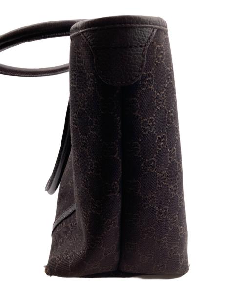 GUCCI（グッチ）GUCCI (グッチ) GGキャンバス トートバッグ ブラウンの古着・服飾アイテム