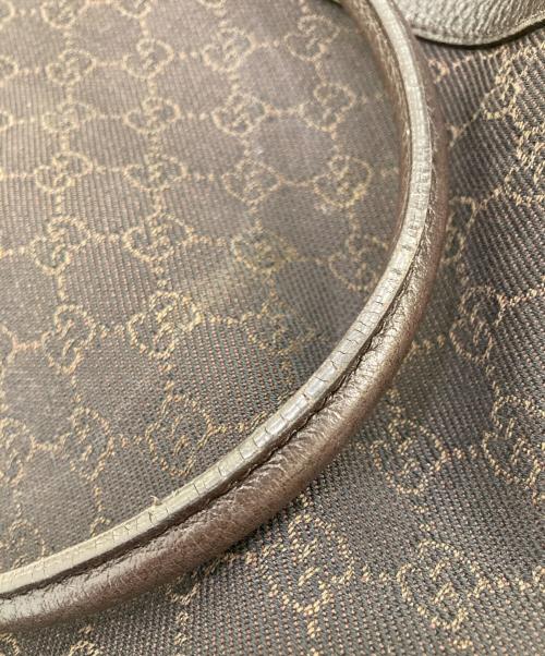 GUCCI（グッチ）GUCCI (グッチ) GGキャンバス トートバッグ ブラウンの古着・服飾アイテム