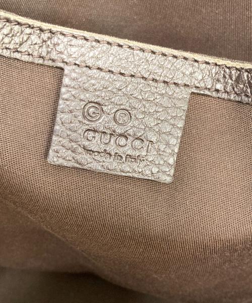 GUCCI（グッチ）GUCCI (グッチ) GGキャンバス トートバッグ ブラウンの古着・服飾アイテム