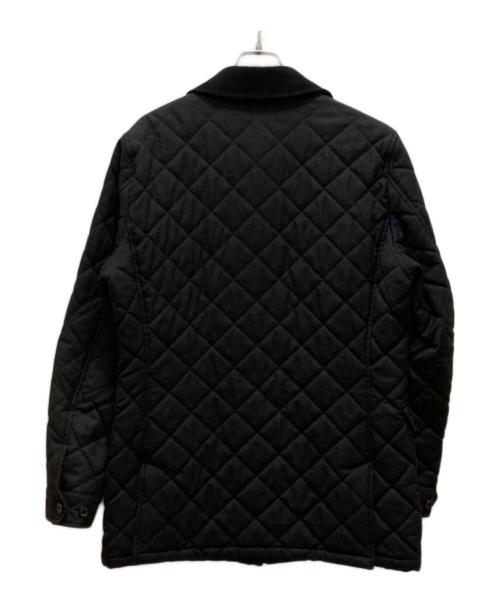 NEWYORKER（ニューヨーカー）NEWYORKER (ニューヨーカー) SOLOTEX ウールキルティングコート グレー サイズ:Ｍの古着・服飾アイテム