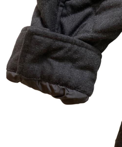 NEWYORKER（ニューヨーカー）NEWYORKER (ニューヨーカー) SOLOTEX ウールキルティングコート グレー サイズ:Ｍの古着・服飾アイテム