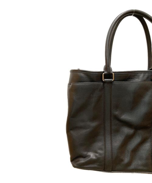 COACH（コーチ）COACH (コーチ) メトロポリタン レザートートバッグ ブラックの古着・服飾アイテム