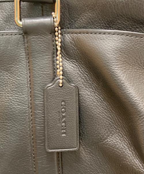 COACH（コーチ）COACH (コーチ) メトロポリタン レザートートバッグ ブラックの古着・服飾アイテム