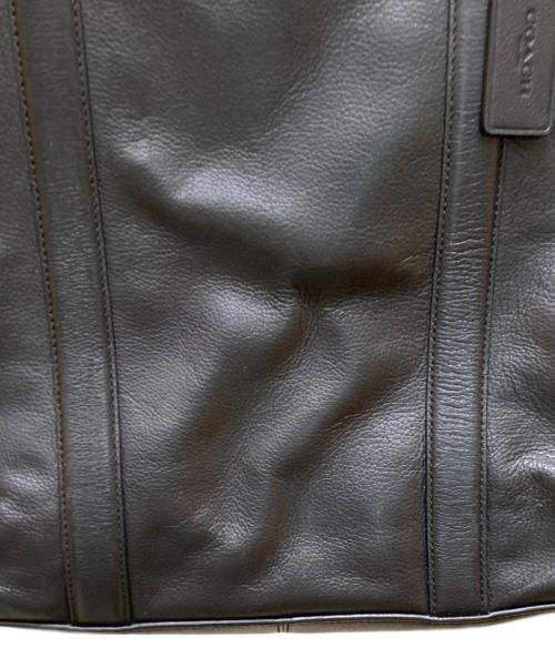COACH（コーチ）COACH (コーチ) メトロポリタン レザートートバッグ ブラックの古着・服飾アイテム