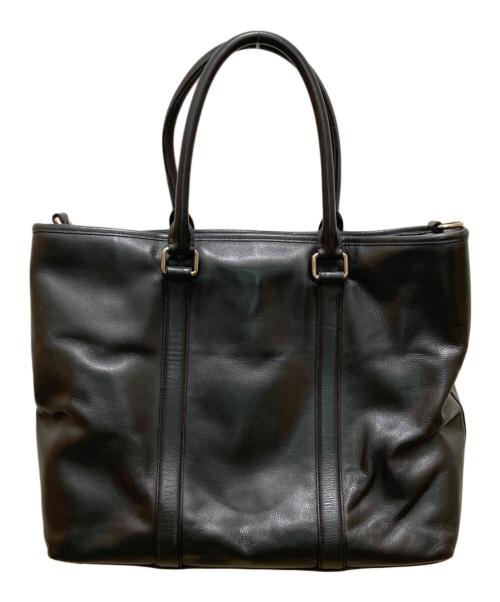 COACH（コーチ）COACH (コーチ) メトロポリタン レザートートバッグ ブラックの古着・服飾アイテム
