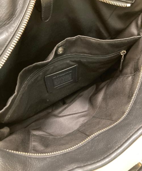 COACH（コーチ）COACH (コーチ) メトロポリタン レザートートバッグ ブラックの古着・服飾アイテム