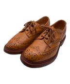 Tricker'sトリッカーズ）の古着「バートン ウィングチップシューズ」｜ベージュ