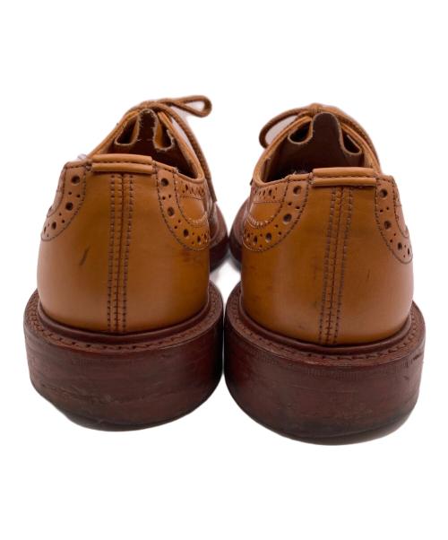 Tricker's（トリッカーズ）Tricker's (トリッカーズ) バートン ウィングチップシューズ ベージュ サイズ:7-5の古着・服飾アイテム