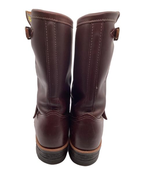 CHIPPEWA（チペワ）CHIPPEWA (チペワ) トゥスチール エンジニアブーツ ブラウン サイズ:9Eの古着・服飾アイテム
