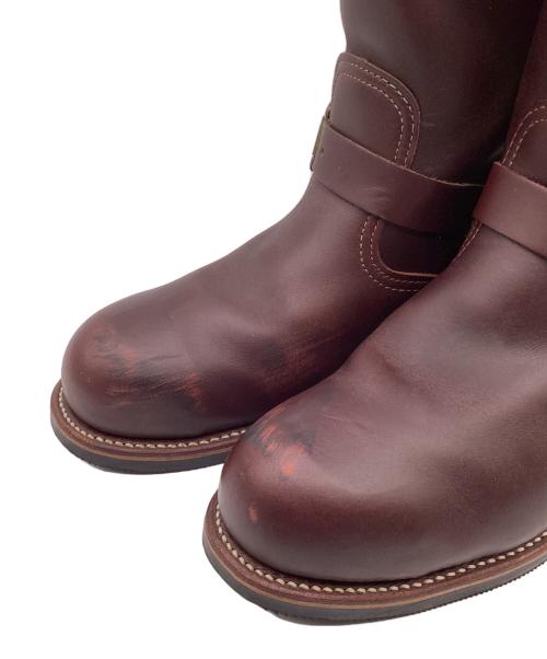 CHIPPEWA（チペワ）CHIPPEWA (チペワ) トゥスチール エンジニアブーツ ブラウン サイズ:9Eの古着・服飾アイテム