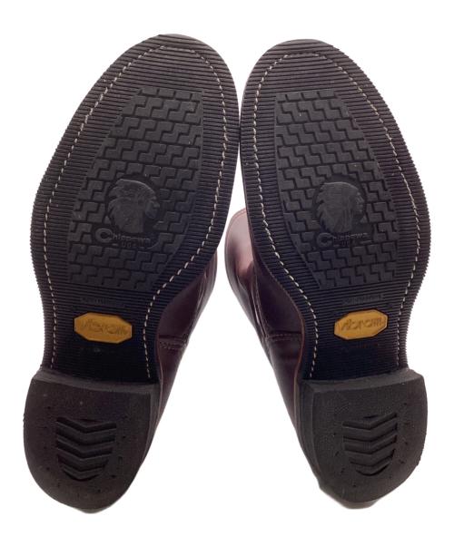 CHIPPEWA（チペワ）CHIPPEWA (チペワ) トゥスチール エンジニアブーツ ブラウン サイズ:9Eの古着・服飾アイテム