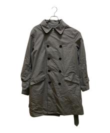 AIGLE（エーグル）の古着「GORE-TEX ナイロントレンチコート」｜グレー