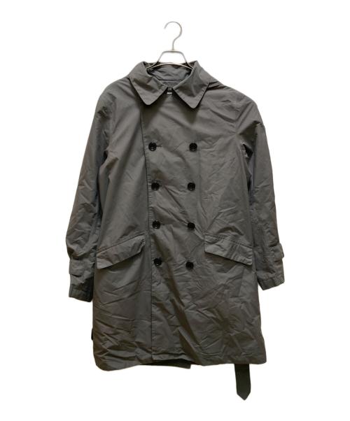 AIGLE（エーグル）AIGLE (エーグル) GORE-TEX ナイロントレンチコート グレー サイズ:Ｌの古着・服飾アイテム
