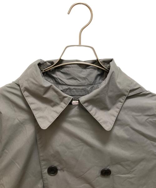 AIGLE（エーグル）AIGLE (エーグル) GORE-TEX ナイロントレンチコート グレー サイズ:Ｌの古着・服飾アイテム