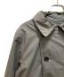 中古・古着 AIGLE (エーグル) GORE-TEX ナイロントレンチコート グレー サイズ:Ｌ：8000円