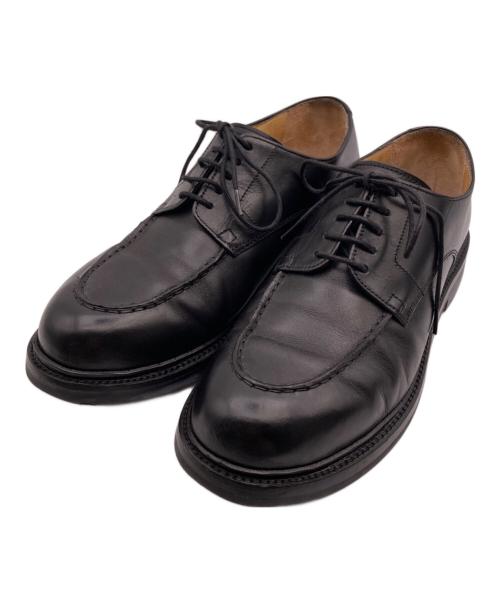 HARROGATE（ハロゲイト）HARROGATE (ハロゲイト) Uチップシューズ ブラック サイズ:7.5の古着・服飾アイテム