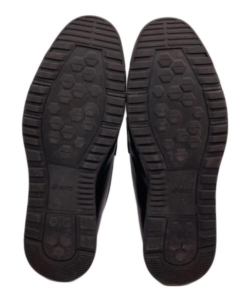 ASICS Runwalk（アシックス ランウォーク）ASICS Runwalk (アシックス ランウォーク) UNITED ARROWS (ユナイテッドアローズ) 別注コインローファー ブラック サイズ:26 EEの古着・服飾アイテム