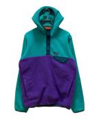 Patagonia SYNCHILLAパタゴニア シンチラ）の古着「シンチラ スナップ T フーディ」｜グリーン
