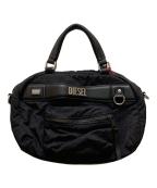 DIESELディーゼル）の古着「LOGOS TOP HANDLE/2WAYショルダーバッグ」｜ブラック