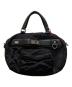 DIESEL（ディーゼル）の古着「LOGOS TOP HANDLE/2WAYショルダーバッグ」｜ブラック
