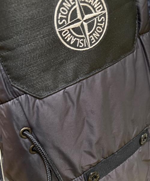STONE ISLAND（ストーンアイランド）STONE ISLAND (ストーンアイランド) シアリングカラー フィールドジャケット ネイビー サイズ:Ｌの古着・服飾アイテム