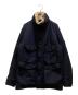STONE ISLAND（ストーンアイランド）の古着「シアリングカラー フィールドジャケット」｜ネイビー