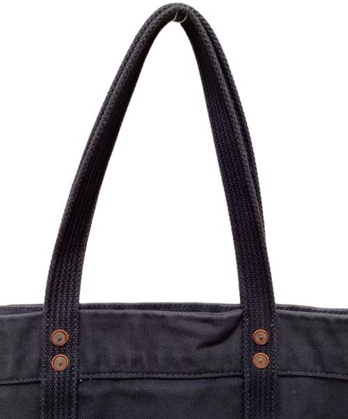 POLO RALPH LAUREN（ポロ・ラルフローレン）POLO RALPH LAUREN (ポロ・ラルフローレン) ビッグポニーキャンバストートバッグ ネイビーの古着・服飾アイテム
