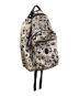 Kipling (キプリング) Colab Print リュック ホワイト×ネイビー：5000円